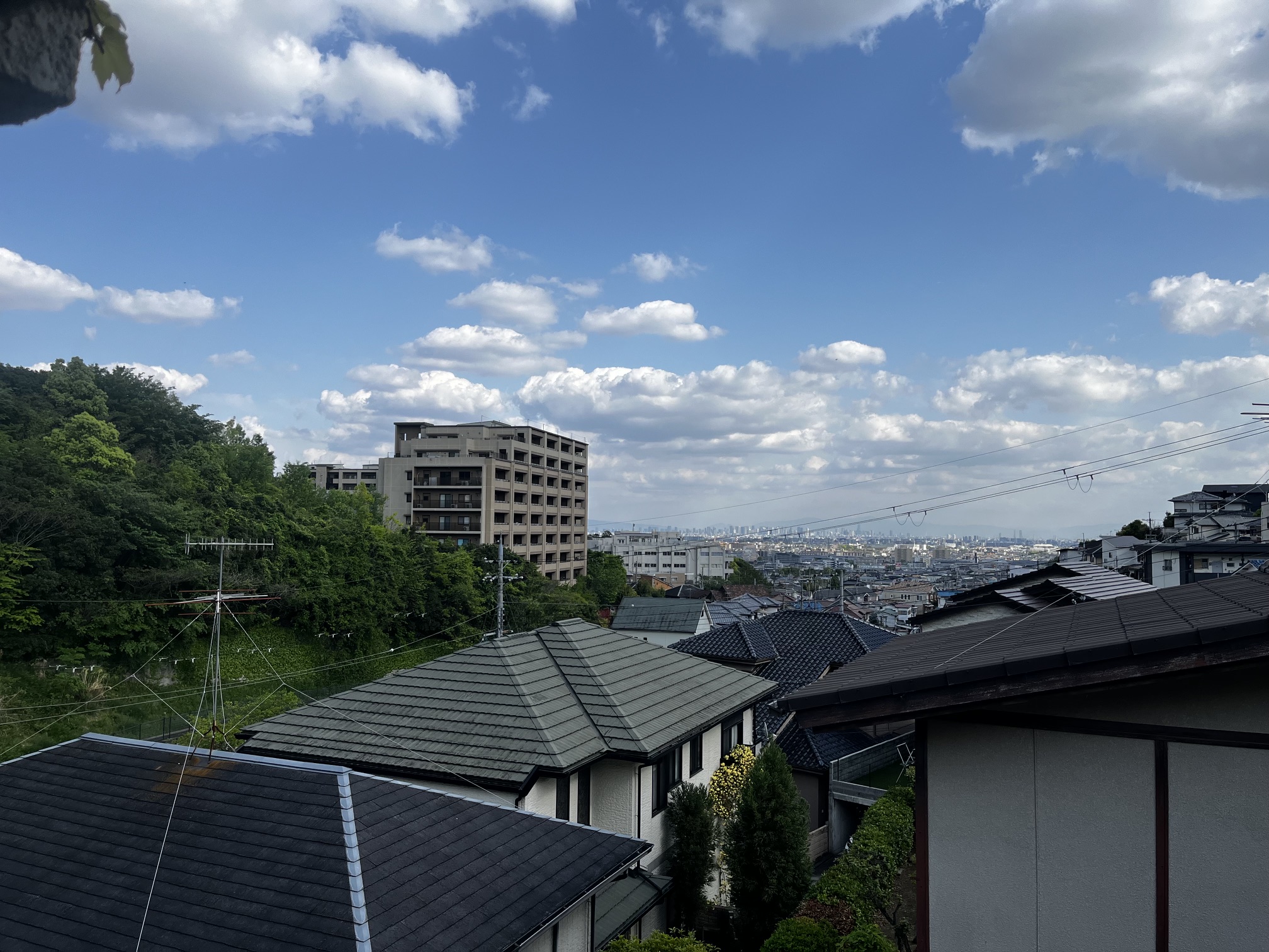 宝塚市山本台2丁目売土地からの眺望