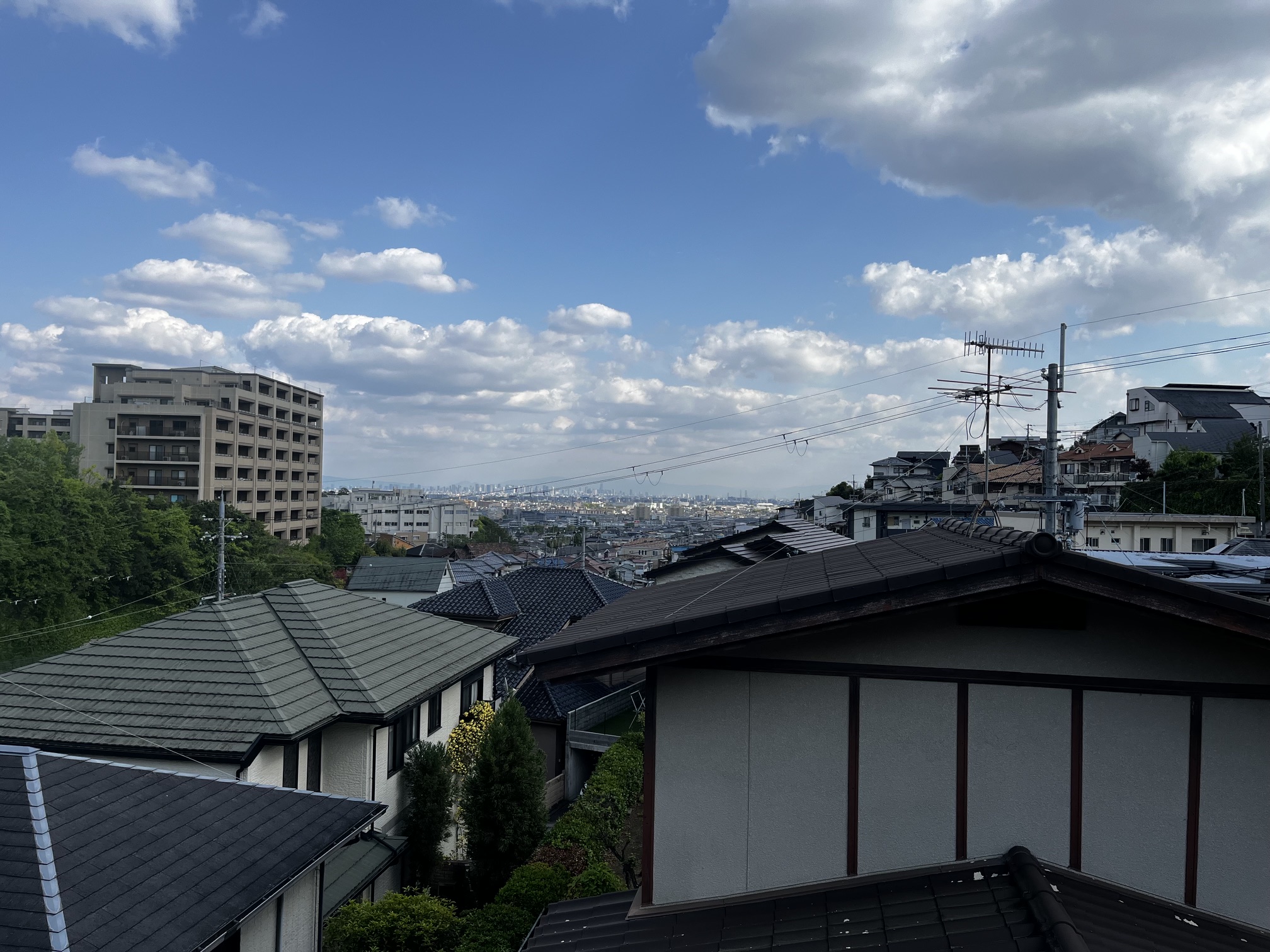 宝塚市山本台2丁目土地からの眺望